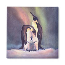 PENGUIN FAMILY by SHARON SHARPE magnets