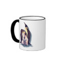 PENGUIN FAMILY by SHARON SHARPE mugs