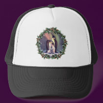 PENGUIN FAMILY & WREATH by SHARON SHARPE hats
