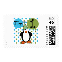 Penguin First Birthday Tshirts and Gifts Postage