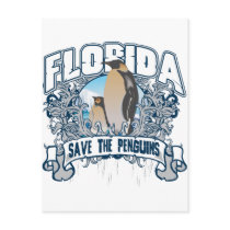 Penguin Florida postcards