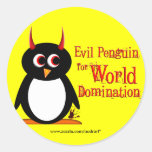 Penguin for World Domination Stickers
