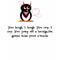 Penguin Friendship Shirt by audrart Penguin Friendship Shirt