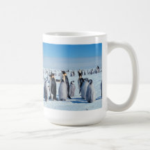 Penguin Gathering Coffee Mugs