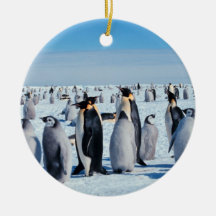 Penguin Gathering Ornament