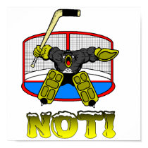 Penguin Goalie Poster posters