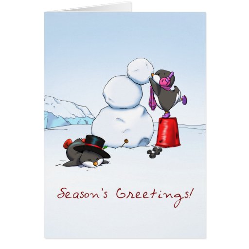 Penguin Greeting Card