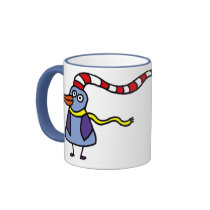 penguin hat mugs