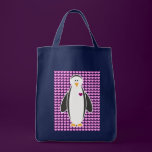 Penguin hearts bag