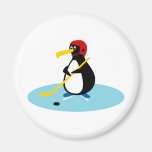 Penguin Hockey Magnets