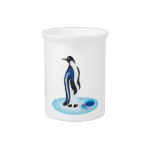 Penguin Ice Fishing Drink Pitchers