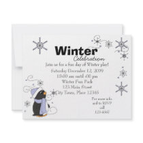 Penguin in Awe invitations by candystore Penguin in Awe invitations