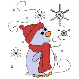Penguin in Awe shirt