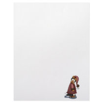 penguin in snow shoes letterhead by doonidesigns penguin in snow shoes letterhead