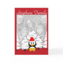 Penguin In White Xmas cards by myhome71 Penguin In White Xmas cards