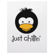 penguin just chillin letterhead