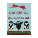 penguin kawaii xmas greetings penguin kawaii xmas greetings