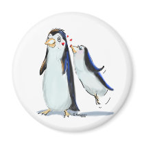 PeNgUiN KiSs magnets by raycasso PeNgUiN KiSs magnets
