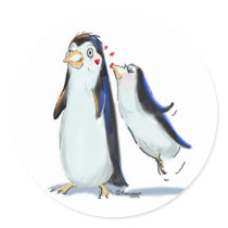 PeNgUiN KiSs stickers