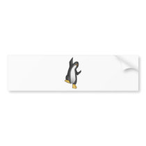 penguin linux tux image bumper sticker