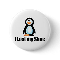 Penguin lost shoe copy buttons by sogri215 Penguin lost shoe copy buttons