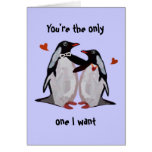Penguin Love Anniversary Card