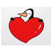 Penguin Love Customized Letterhead