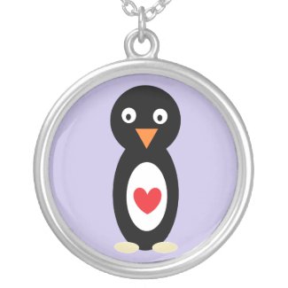 Penguin Love necklace