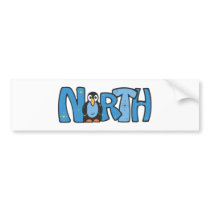 Penguin Lover: North Penguin bumper stickers