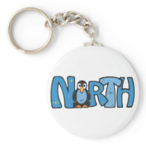 Penguin Lover: North Penguin keychains