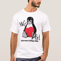 Penguin loves Pat t-shirts by sciambi Penguin loves Pat t-shirts