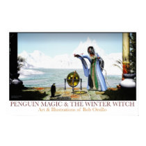Penguin Magic and The Winter Witch posters
