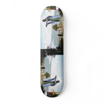 Penguin Magic and the Winter Witch skateboards by araven Penguin Magic and the Winter Witch skateboards