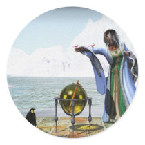Penguin Magic and The Winter Witch stickers by araven Penguin Magic and The Winter Witch stickers