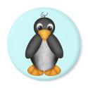Penguin Magnet by LuraDee Penguin Magnet
