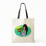 Penguin Meltdown Canvas Bag