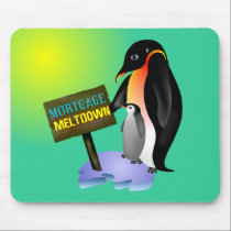 Penguin Meltdown mousepads