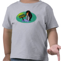 Penguin Meltdown t-shirts by techatfirstsite_II Penguin Meltdown t-shirts