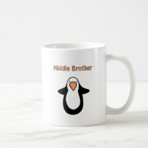 penguin middle brother mug