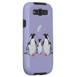 Penguin Moon Samsung Galaxy S3 Vibe Case Galaxy SIII Covers
