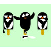 penguin mousepad