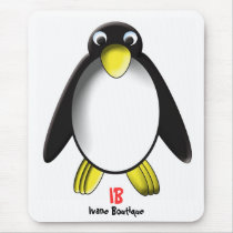 Penguin Mousepad by jose_ivane Penguin Mousepad