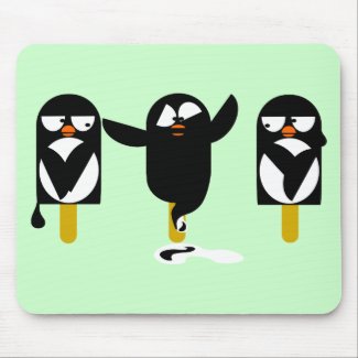 penguin mousepad