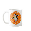 Penguin Mug Orange