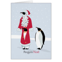 Penguin Noel Card