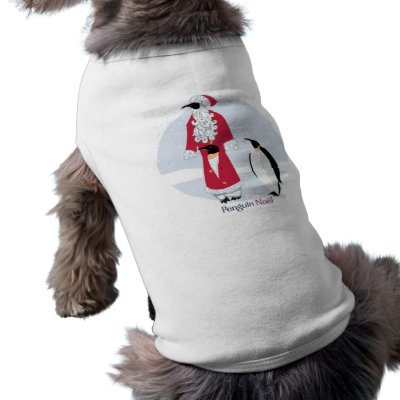 Penguin Noel Doggie Shirt by achristmastrail