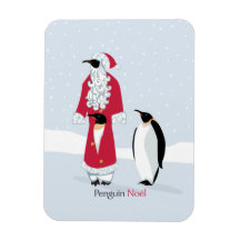 Penguin Noel Flexible Magnet