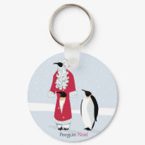 Penguin Noel keychains by achristmastrail Penguin Noel keychains