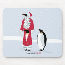 Penguin Noel mousepads