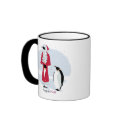 Penguin Noel mugs by achristmastrail Penguin Noel mugs